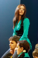 девушка на выставке Игромир 2012