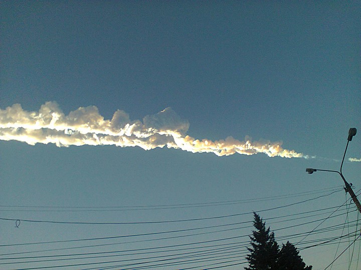 метеорит над Челябинском