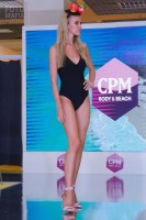 Модель в купальнике на показе CPM 2018