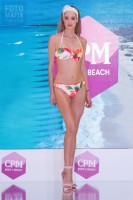 Модель в купальнике на показе CPM 2018