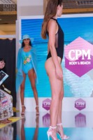 Модель CPM в купальнике