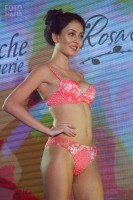 Модель нижнего белья на выставке Lingerie Fashion Weekend