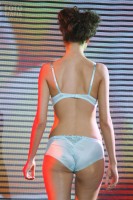 Модель нижнего белья на показе Lingerie Fashion Weekend 2016