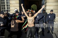 Голый протест Femen