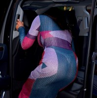 У Olivia Munn видно нижнее белье сквозь прозрачное платье