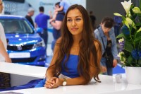 Стендистка Changan на выставке ММАС 2016