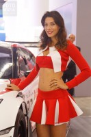 Стендистка Motul на выставке ММАС