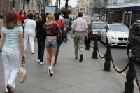 Розовые стринги