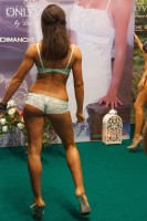 Модель Dimanche Lingerie на выставке Lingerie-Expo 2014