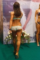 Модель Dimanche Lingerie на выставке Lingerie-Expo 2014