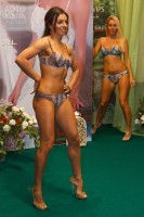 Модель на показе нижнего белья Lingerie-Expo 2014