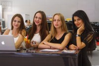 Девушки на московском автосалоне 2016