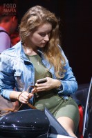 Девушка на выставке ММАС 2016