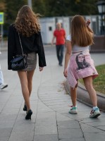 Фотоохота на девушку на улице