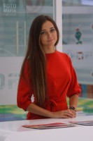 Девушка на выставке ММАС 2016