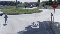 Google заснял уличную проститутку