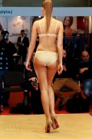 девушка в нижнем белье на выставке Lingerie-Expo 2014