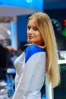 выставка ММАС девушка LADA