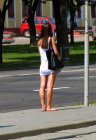 фотоохота на девушек на улице