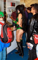 девушка на выставке Игромир 2014 Mortal Kombat