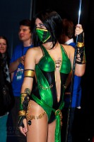 Игромир 2014 девушка Mortal Kombat