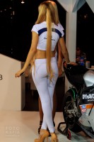 девушка на выставке Интеравто 2014