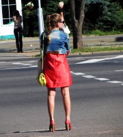 Девушка на улице