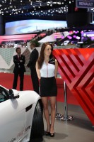 Девушка Geneva International Motor Show 2015