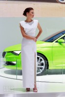 Модель Skoda на выставке ММАС 2014