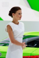 Модель Skoda на выставке ММАС 2014