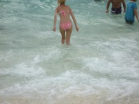 Девушка на пляже Таиланда