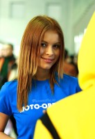 девушка на выставке Мото Парк 2012