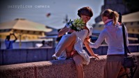 невеста в чулках