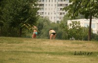 Фотоохота на загорающих девушек