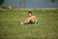 Фотоохота на загорающих девушек