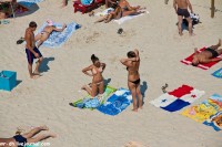 девушки на пляже Одессы